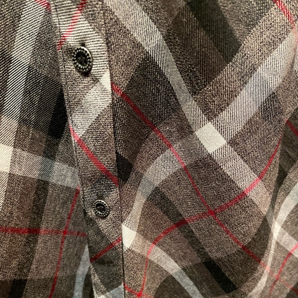 Chadwicks Size 16 Plaid Shift Shirt Dress Button Down-NWT - Picture 7 of 8